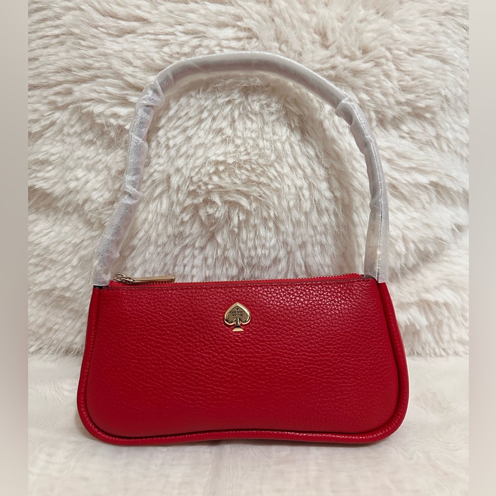 Kate Spade Kayla Convertible Wristlet (PERFECT CHERRY)